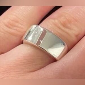 Retired James Avery Flat Top Signet Ring VERY RARE 💥 1990’s